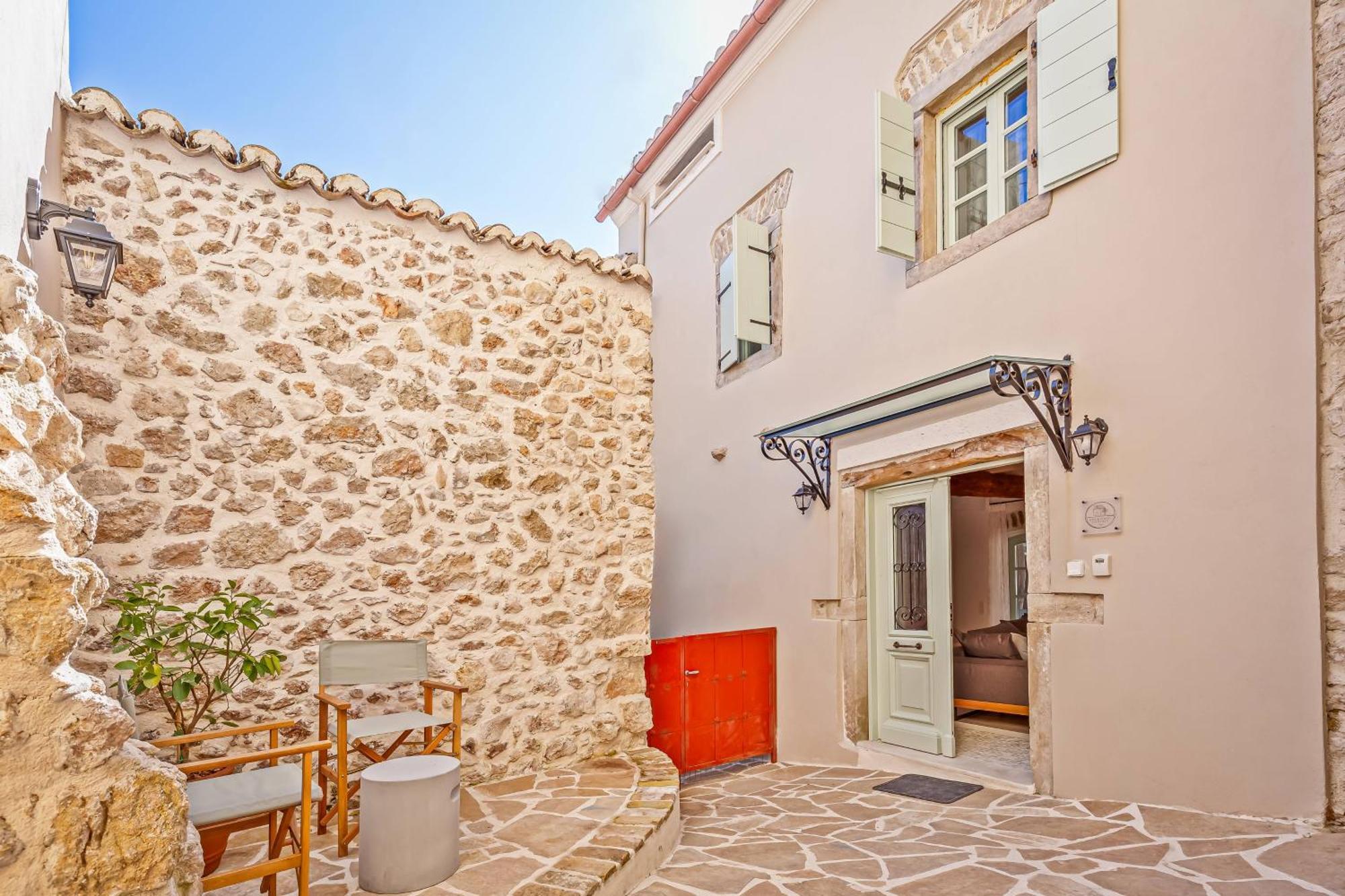 Courtyard Cottage Corfu Lakones Ngoại thất bức ảnh