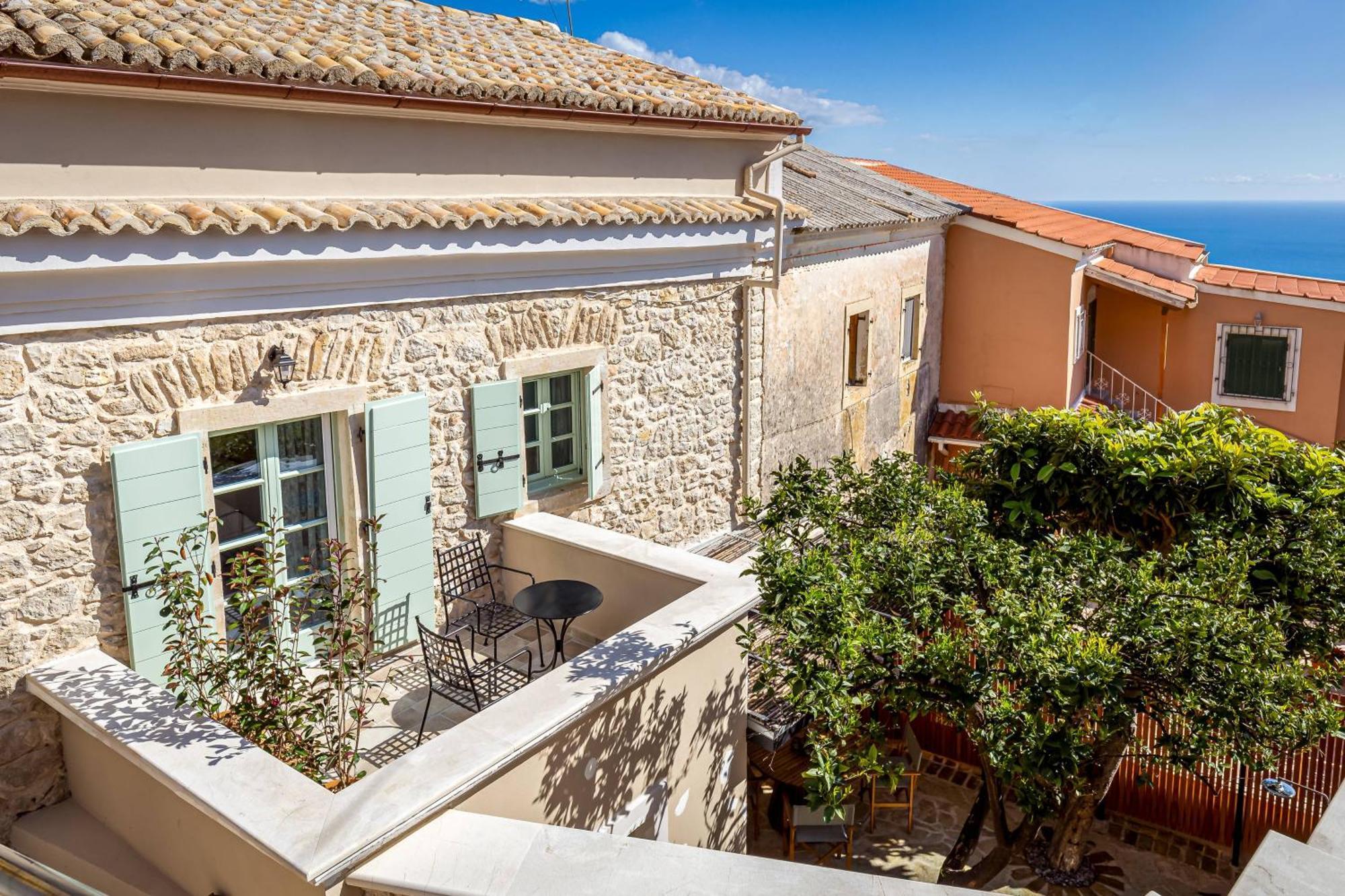 Courtyard Cottage Corfu Lakones Ngoại thất bức ảnh