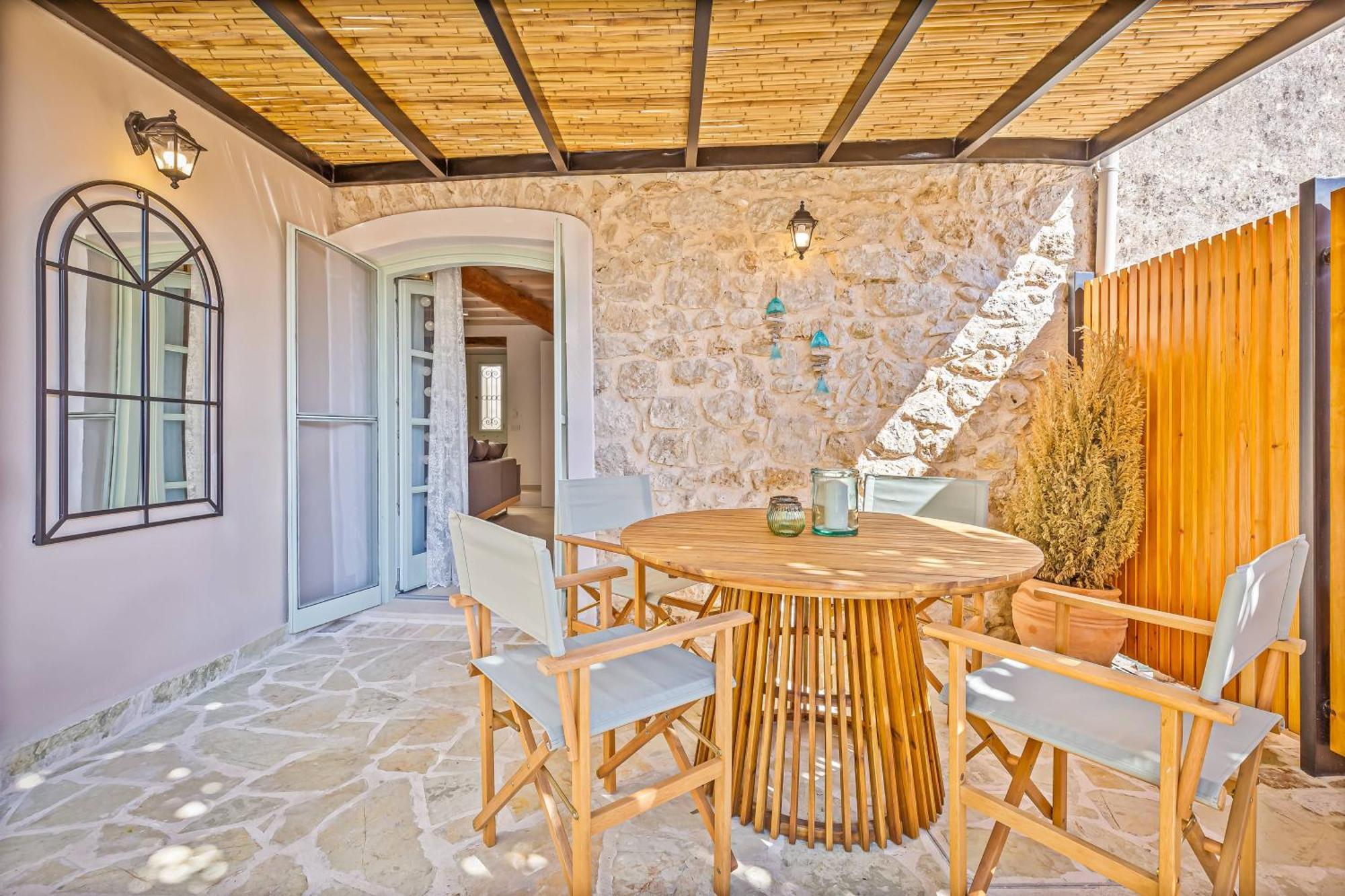 Courtyard Cottage Corfu Lakones Ngoại thất bức ảnh
