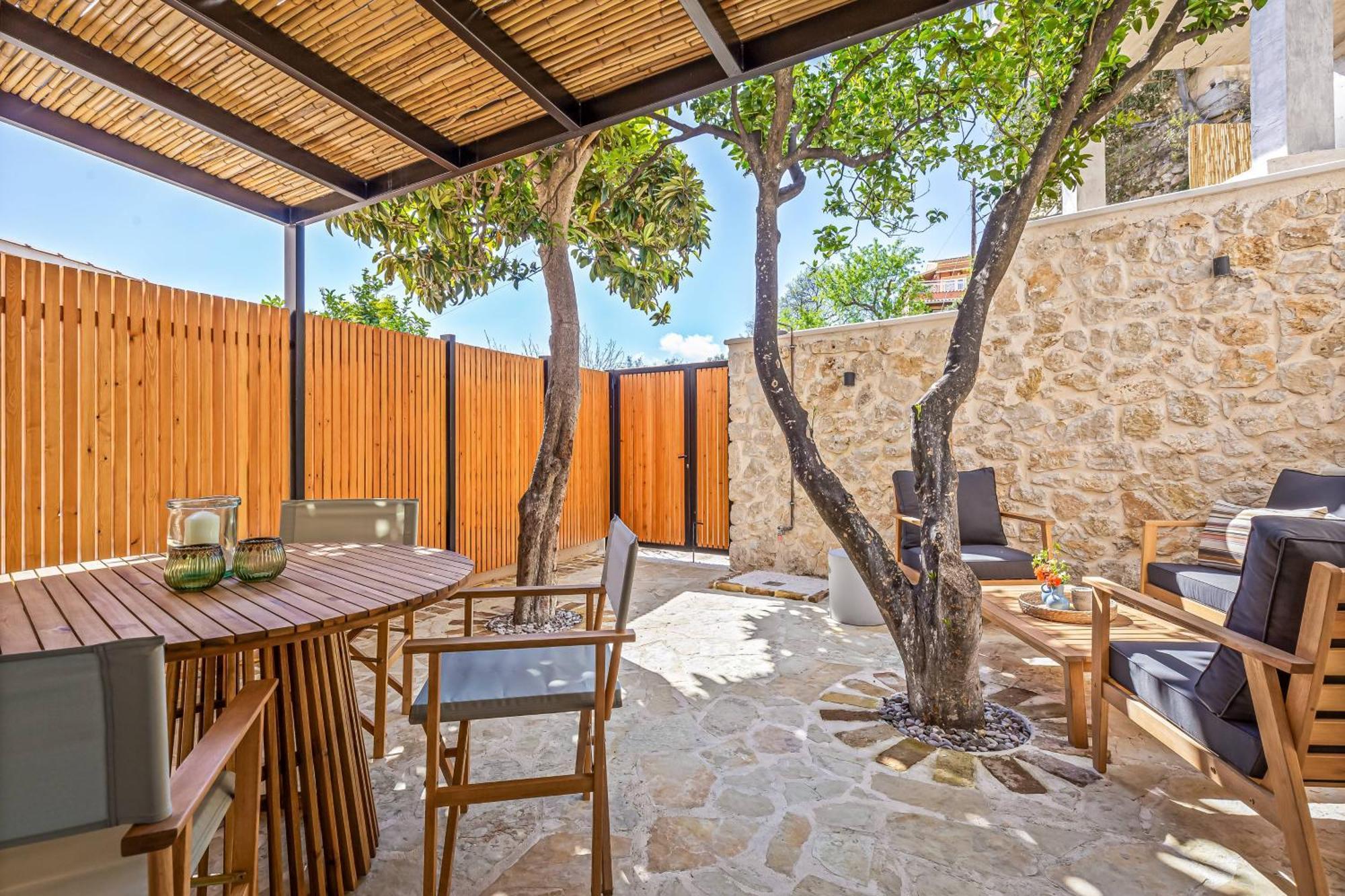 Courtyard Cottage Corfu Lakones Ngoại thất bức ảnh